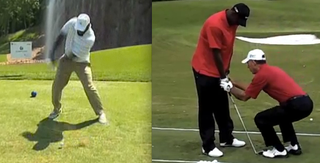 Illustration for article titled Worst Golf Swings: "Here Come The Asians" Edition
